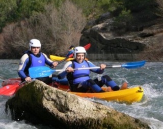  discesa in canoa al Puy de Dome 